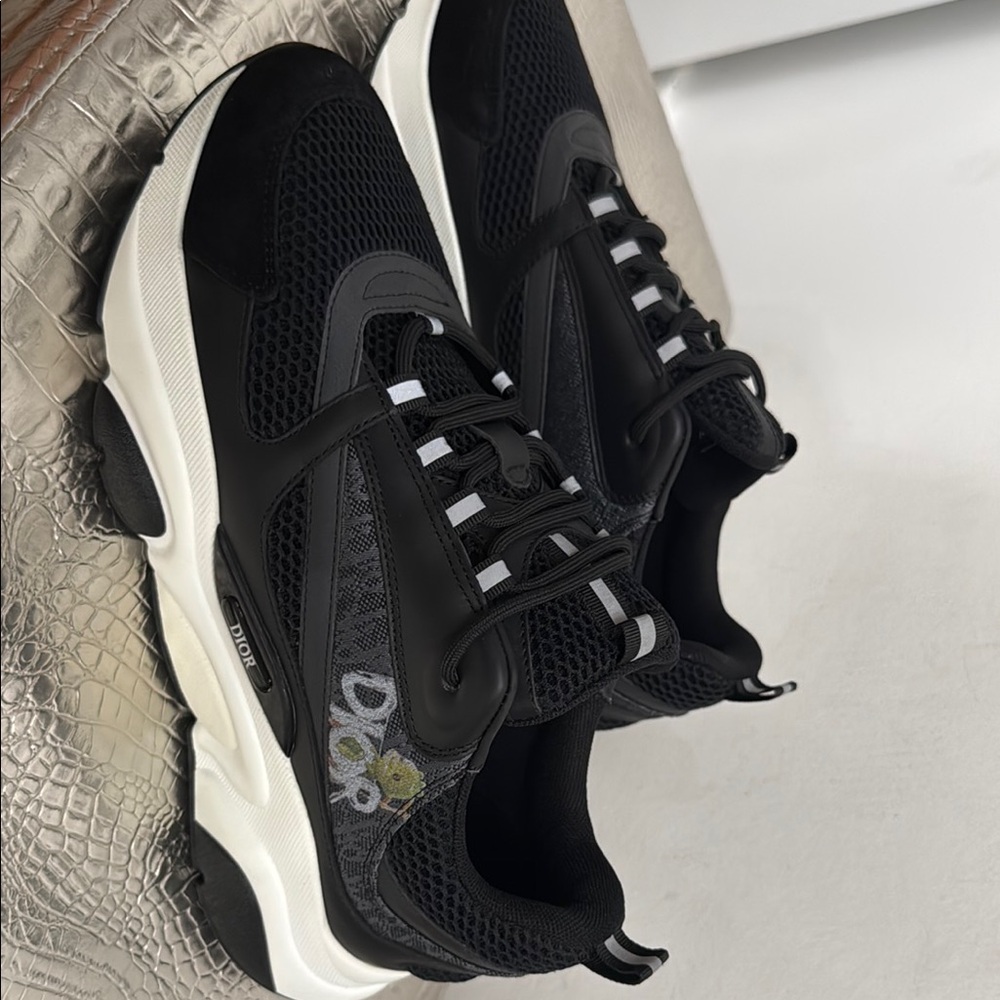 Dior Black and White Sneakers